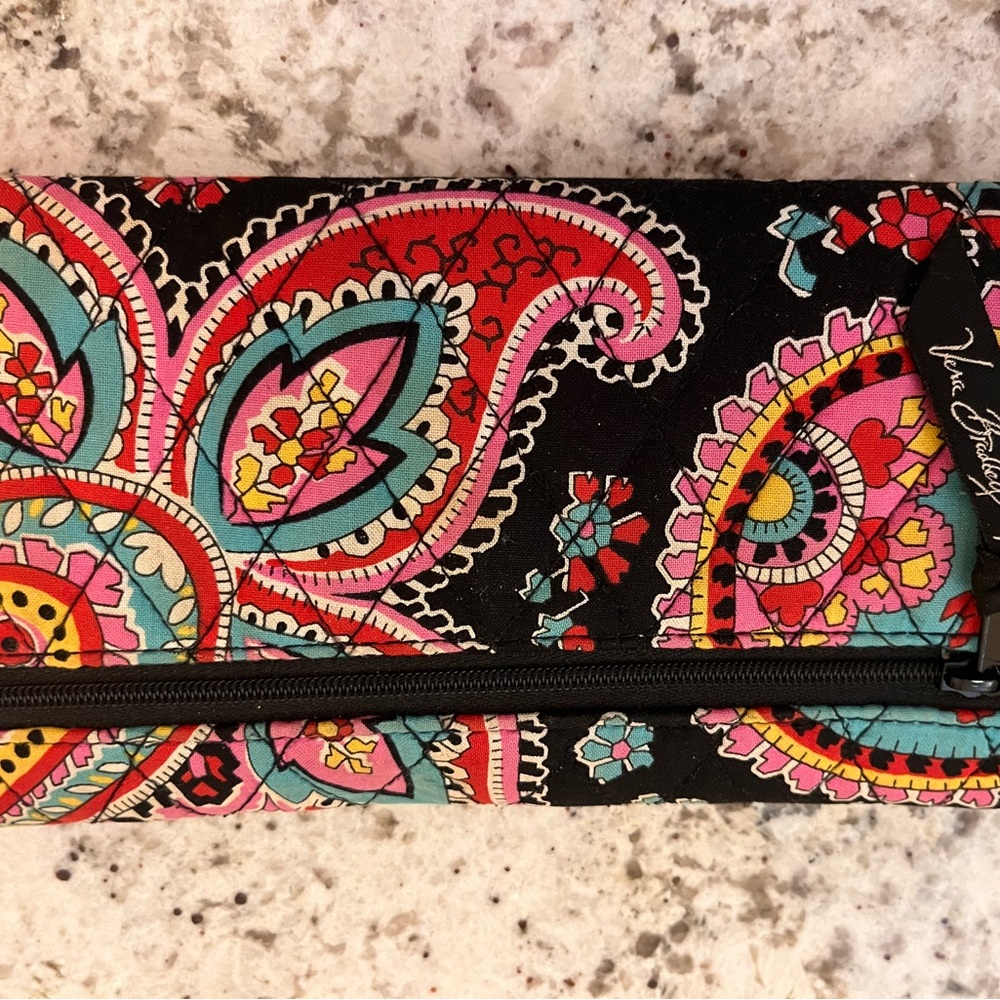 Vera Bradley Multicolor Paisley Clutch